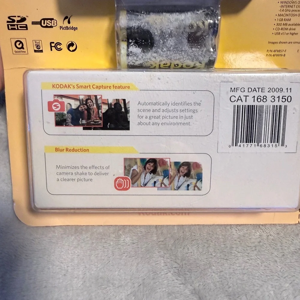 Kodak EasyShare‎ C182 12MP Digital Camera NOS Sealed Card unusable batteries Y2K